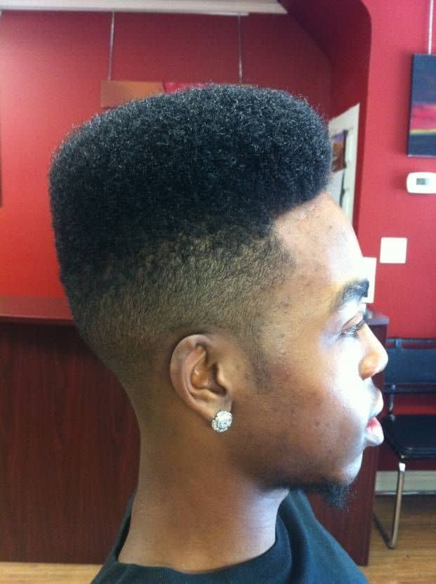 mens hi top haircut