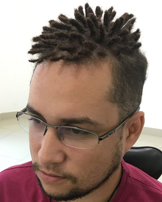 mini dread styles for men