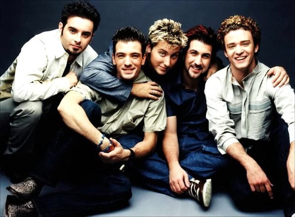 nsync boy band hairstyle