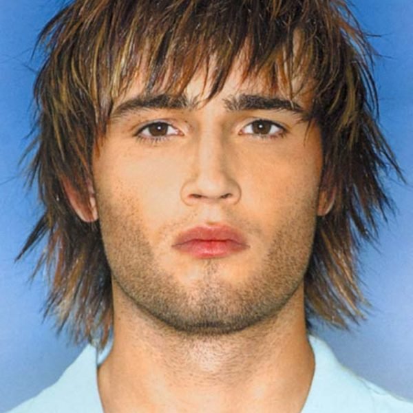 mens shaggy haircut