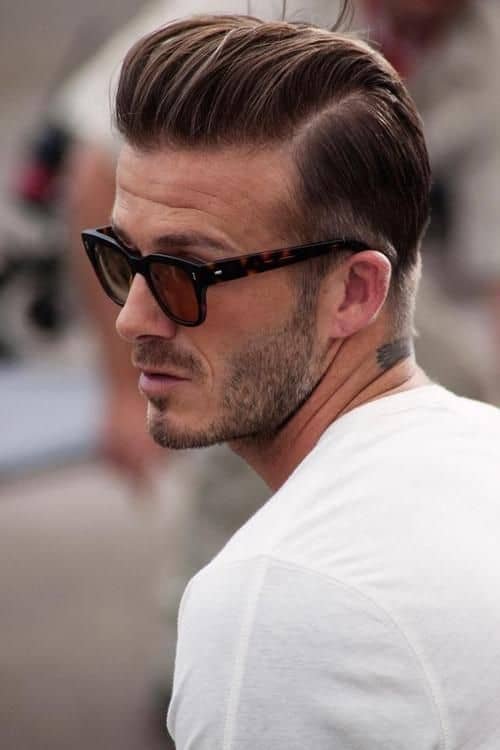 mens slick back hairstyle